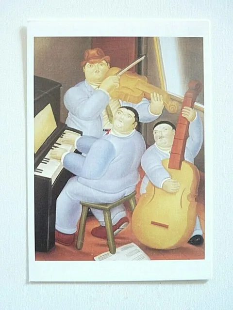 Une Carte Postale Reproduction D'une Oeuvre De Botero
