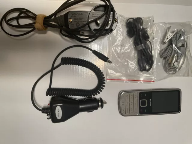 Vintage Nokia 6700c-1 Classic Limited Edition Silver Mobile Phone