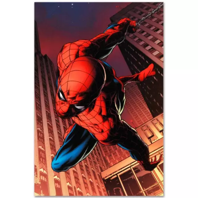 Marvel Comics "Amazing Spider-Man" Limited Edition Art Canvas Numbered