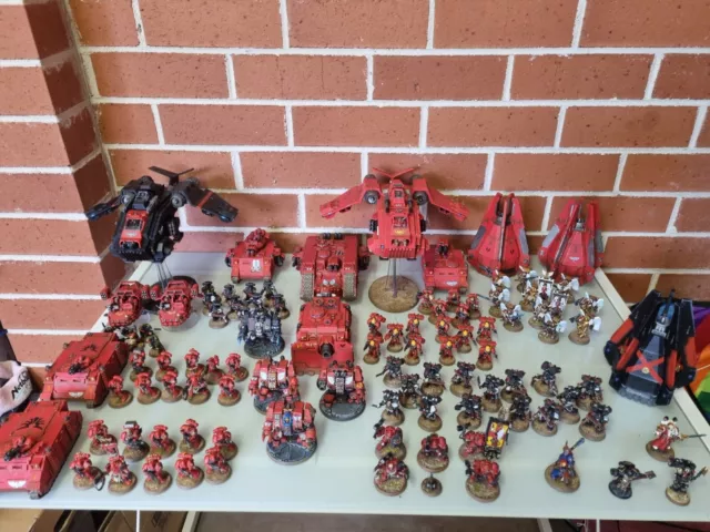 Blood Angles Army Warhammer 40k Pro Painted (Studio)