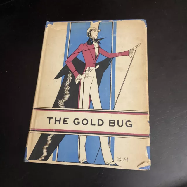 The Gold Bug Other Tales  Poems Edgar Allan Poe Carlos Sanchez Illustration 1930