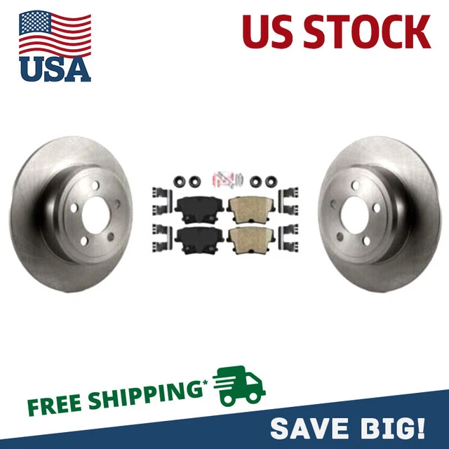 FOR DODGE CHARGER Magnum Challenger Chrysler 300 Rear Disc Rotors