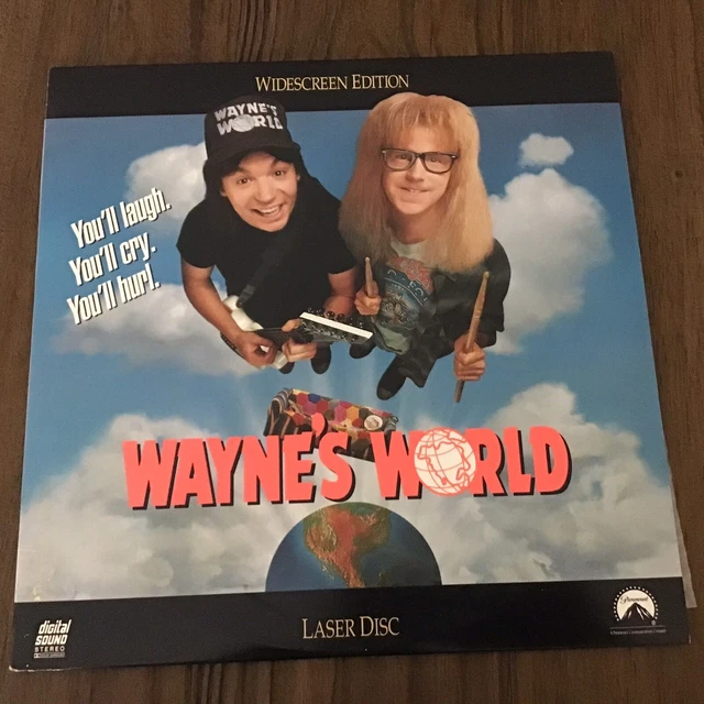 Wayne's World (1993) Laserdisc Rare