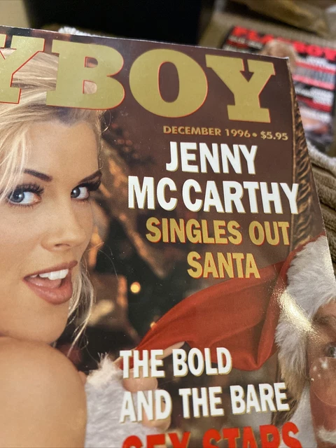 PLAYBOY MAGAZINE DECEMBER 1996 Vintage Christmas Jenny Mc Carthy Mike