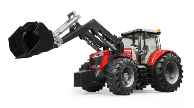 Bruder 03047 - Massey Ferguson 7624 Tractor with Frontloader - Scale 1:16