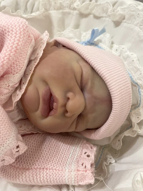 Reborn LE Preemie Baby Girl Sila 18 Ebtehal Abul Sculpt w/COA ~ Ready