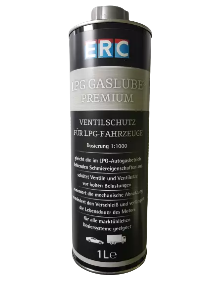 1L zusatz auto gas lube valve saver ventilschutz premium car ERC Gaslube