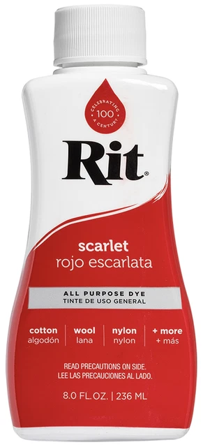 Líquido Rit Dye 8 oz-escarlata -8-5