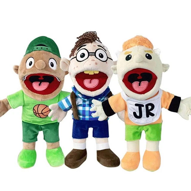 Hand Puppet Jeffy Joseph Cody Soft Plush Toy Doll Xmas Kid Gift 40/60cm