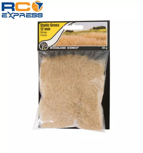 Woodland Scenics Static Grass Straw 12mm WOOFS628