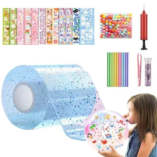 Set De 38 Pièces Nano Tape Bulles - Ruban Adhésif Magique Nano, Soufflant