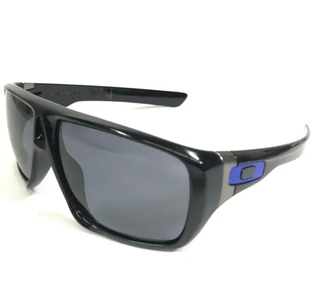 Oakley Sunglasses Dispatch OO9090-07 MotoGP Black Gray Frames with Blue Lenses