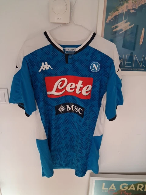 Maillot Vintage Naples Maradona 10 - Saison 1987/88, Rouge, Taille M, Acrylique