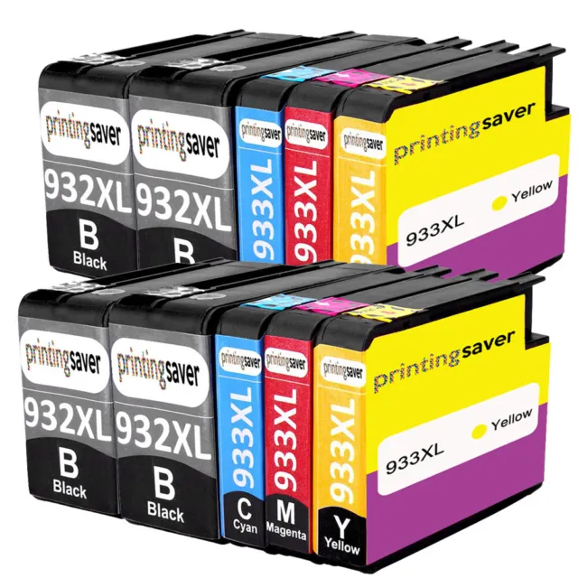 Ink Cartridge Replace for HP 932XL Officejet 6100 6700 7110 7610 7612 LOT