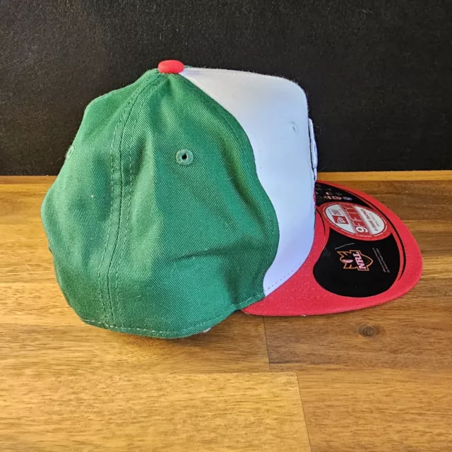 New Era NRL Rugby League South Sydney Rabbitohs Snapback Hat 9Fifty Green Red 3