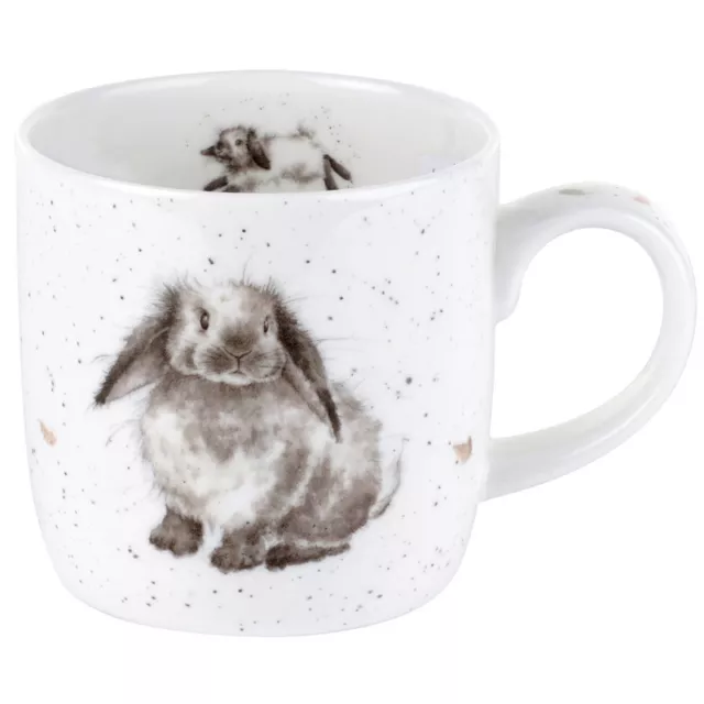 Wrendale Mug Rosie Rabbit Collection in Fine Bone China from Royal Worcester