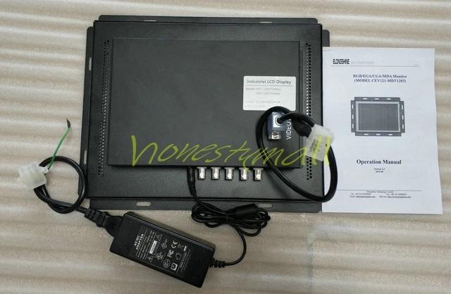 Ein Mitsubishi LCD Monitor 12 " MDT-1283B-1A Ersetzt MDT-1283B-02