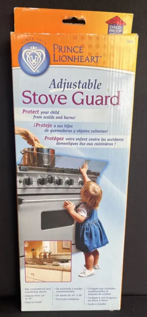 Prince Lionheart Adjustable Stove Guard 24”to 36” Protects Children From Stove