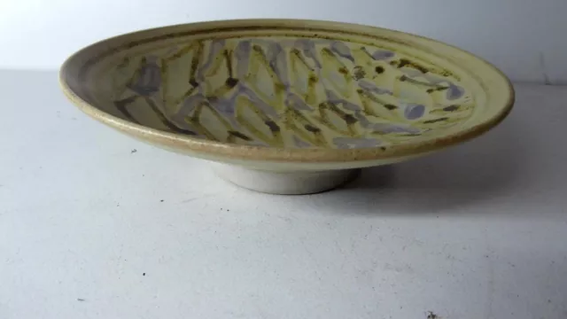 Australian Studio Pottery Ceramic Bowl Signed To Base 3