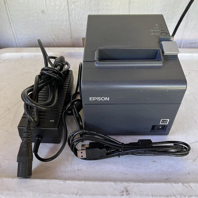 Epson TM-T20II M267D Point Of Sale Receipt Printer Ethernet USB