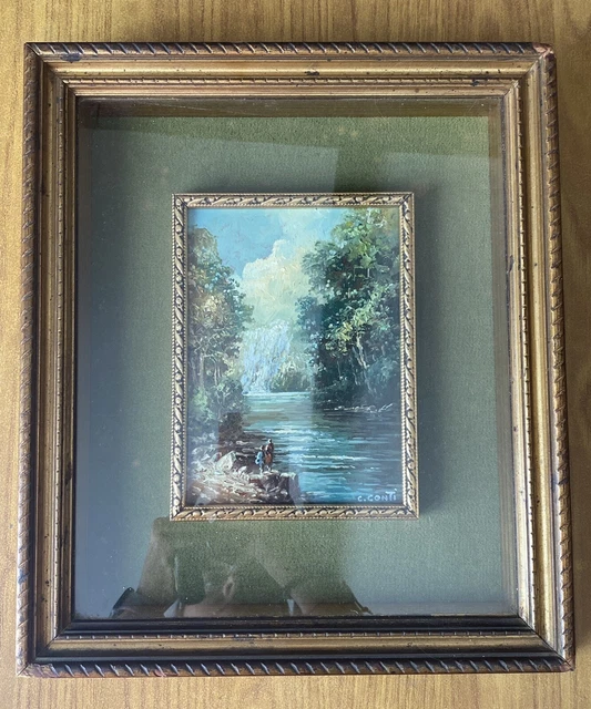 quadro-con-dipinto-c-conti-firma-al-retro-del-1977-eur-290-00