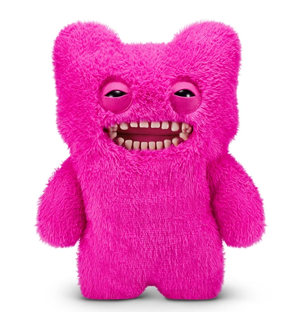 FUGGLER BIGG FUGG XL Mr Buttons Pink Plush - Purple Butt-on Hole - RARE ...
