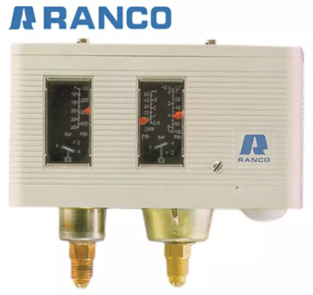 RANCO 017H4758.101 PED Pressostat für Kühlgerät 7-30bar -0,30-7bar ND/HD