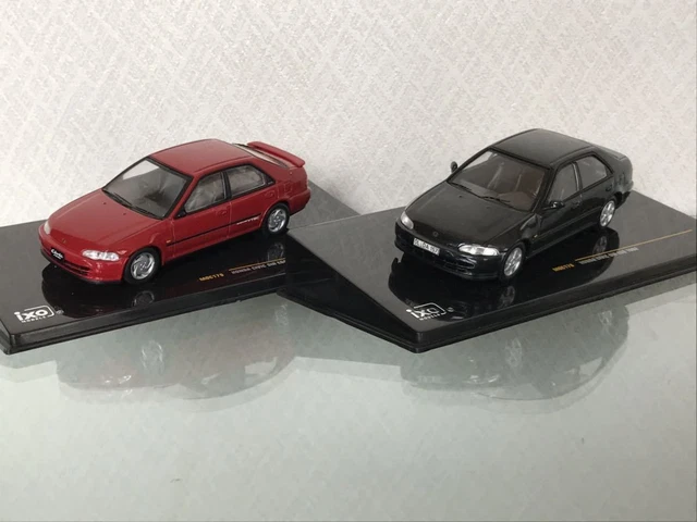 1/43 Honda Civic Sir Eg9 1992 Mini Car Set Ixo Sedan 4Door Ferio Vtec