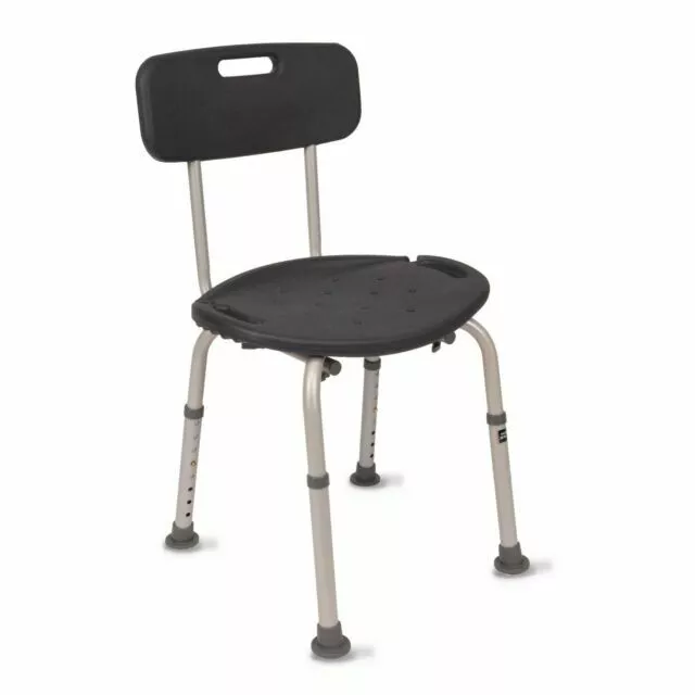 EQUATE FGB651EQ WMRT Bath and Shower Seat with Back