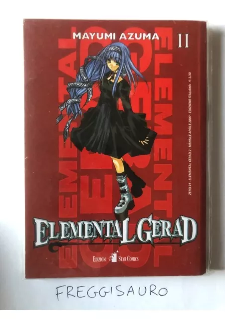 Elemental Gerad n.2 di Mayumi Azuma PRIMA EDIZIONE APR 2007 Star Comics