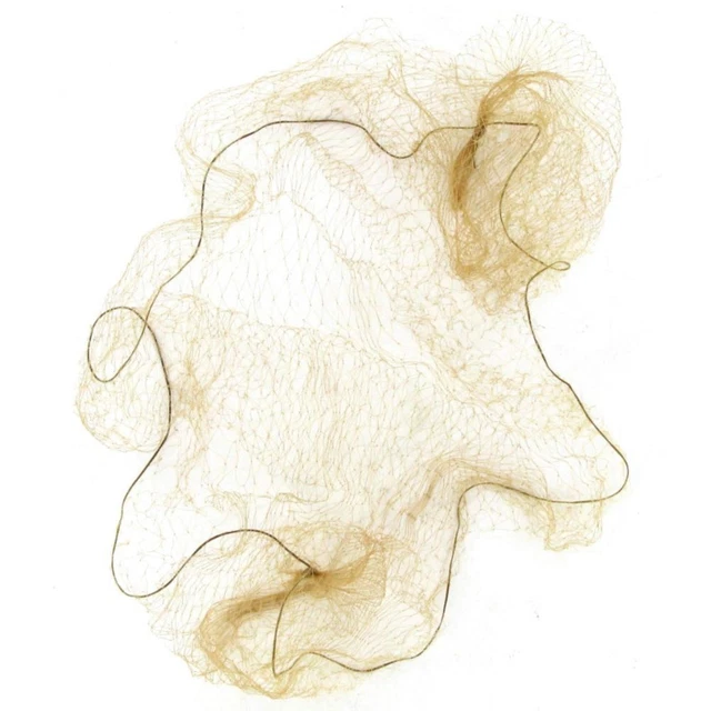 Cellucap HN5LB Light Brown Lightweight Nylon Hairnet - 144 / GR