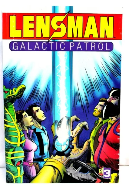 Lensman Galactic Patrol 1991 Tim Eldred TPB Comic Malibu Comics VG/F-