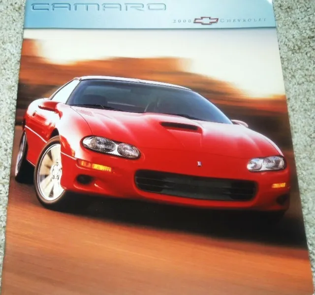 2000 Chevrolet Camaro Coupe SS Convertible Z28 Z28 Convertible Sales Brochure