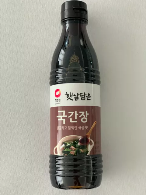 Chungjungwon Soup Soy Sauce  Korean Style Soup 500g Aus Stock  