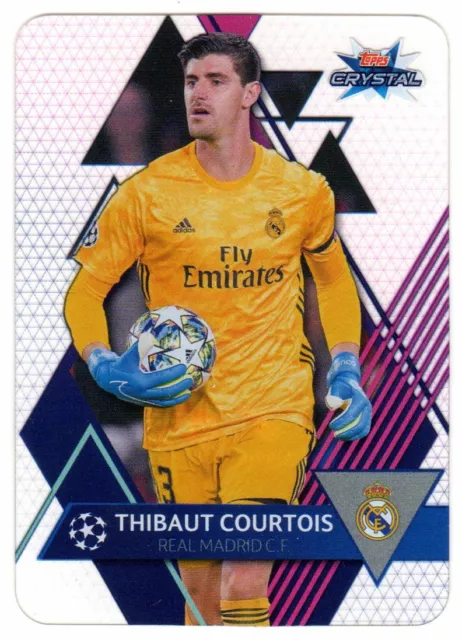 TOPPS Crystal UEFA Champions League 2019/20 #13 Thibaut COURTOIS Real Madrid CF