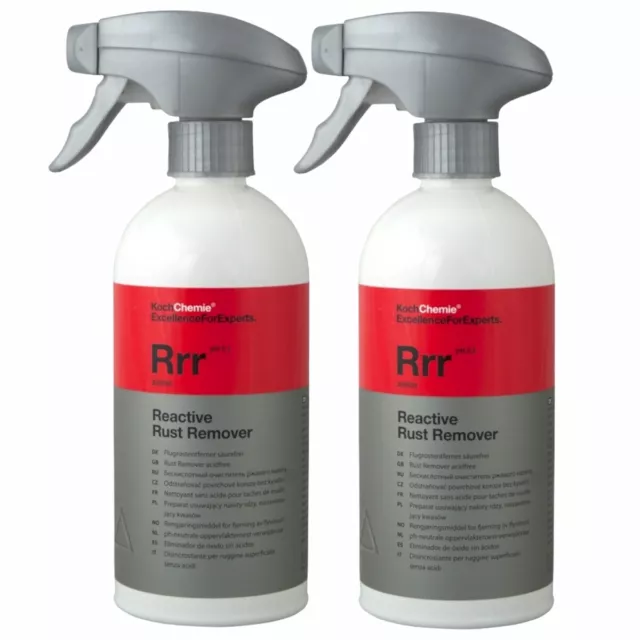 Flugrostentferner/ Felgenreiniger Koch Chemie Rrr Reactive Rust Remover 2x500 ml