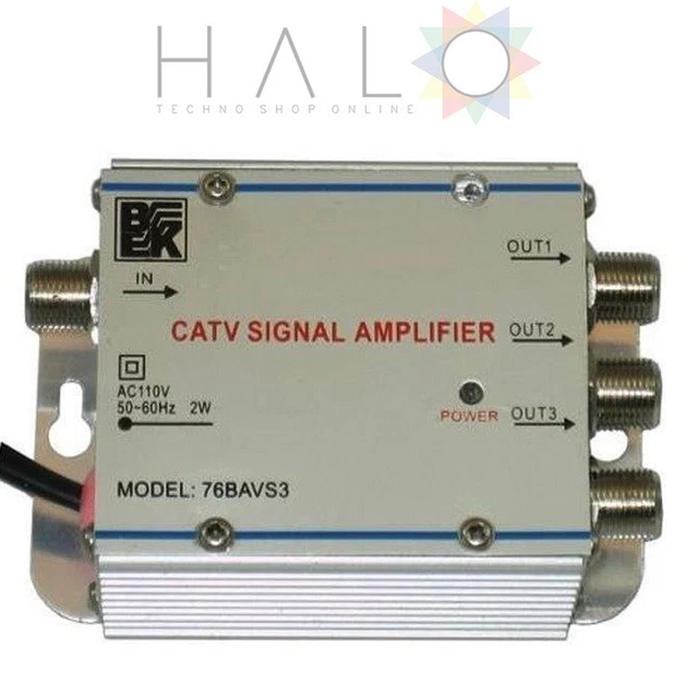 AMPLIFICATORE SEGNALE ANTENNA TV 2 USCITE DIGITALE TERRESTRE DECODER AMPLIFICATORE SEGNALE ANTENNA TV 2 USCITE DIGITALE TERRESTRE DECODER