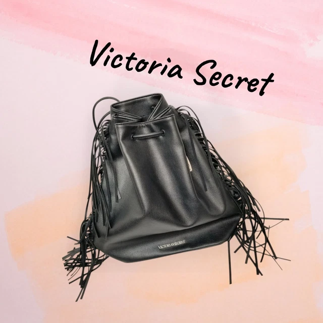 black leather victoria secret pink backpack Shop Victorias Campus Bl Luggage Factory PINK Victoria's Secret Black Backpack