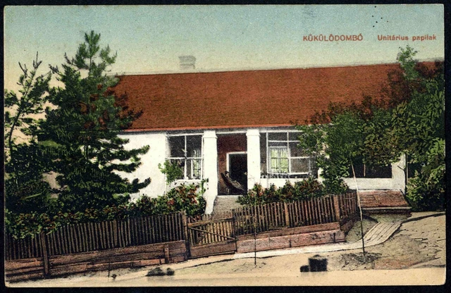 RUMÄNIEN UNGARN 1919 EINHEITLICHES KLERIKALHAUS KÜKÜKÜHLLŐDOMBÓ DÂMBĂU MS unbenutzt N