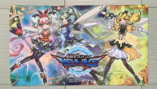 Yu-Gi-Oh! Ccg tcg playmat trickstar holly anjo anime negociação