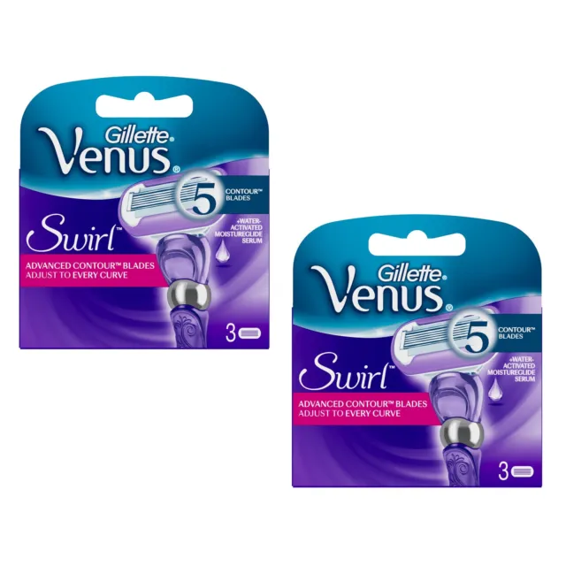 Gillette Venus Swirl Flexiball Pack de 6 Lames de Rasoir