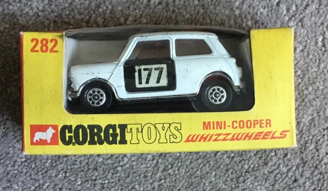 1970 CORGI 282 Mini Cooper Whizzwheels Boxed Toy Car £36.04 - PicClick UK