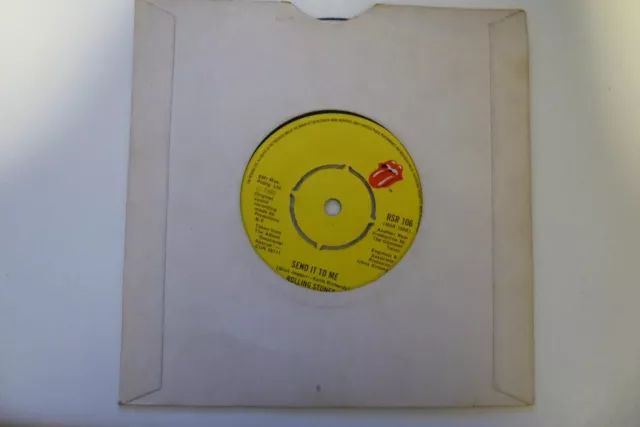 Single Vinyl - Rolling Stones - "She's So Cold "