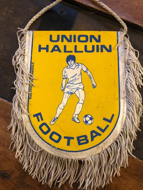 Fanion US Valenciennes-Anzin – Football Club – Supporters – Vintage Avant 2000 – Multicolore – Collection Football Français