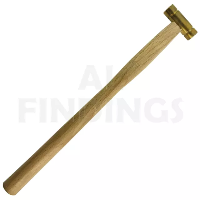 2oz BRASS HAMMER FLAT HEADS SOLID BRASS METAL SMITH HOBBY CRAFT JEWELLERS TOOLS