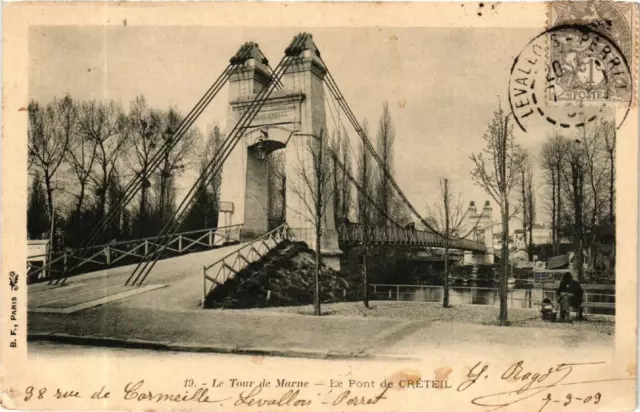 CPA Le Tour de Marne le pont de CRÉTEIL (569907)