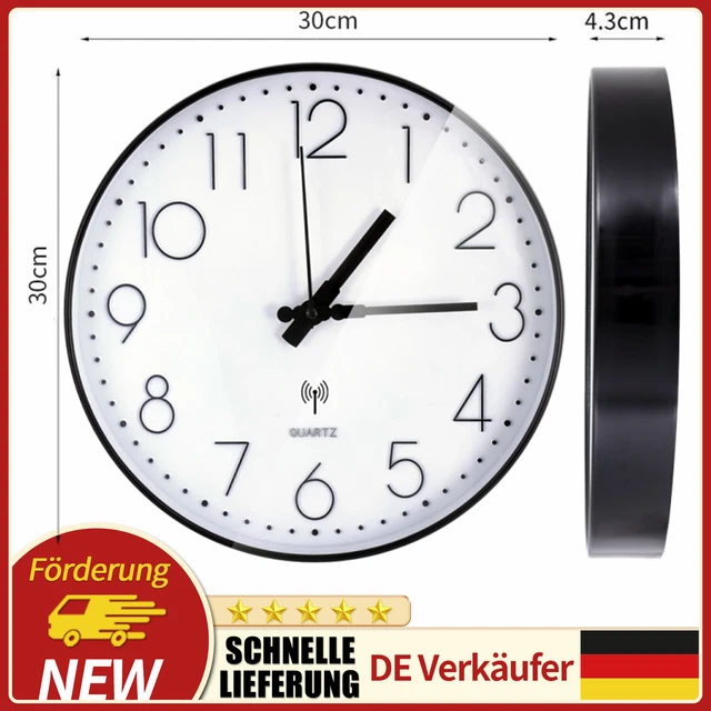 Technoline WS8120 - XXL Funkwanduhr digital, Teperatur- und