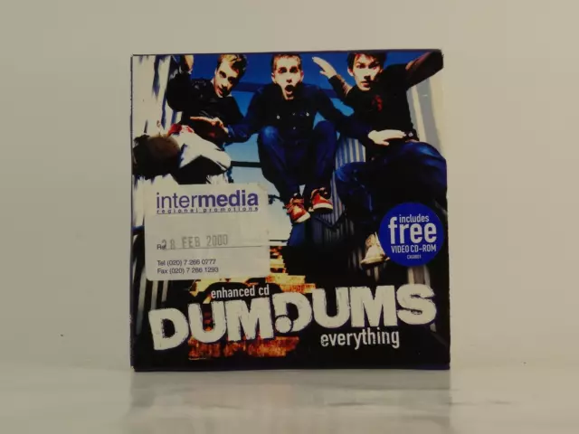 DUM DUMS EVERYTHING (E27) 4 Track Promo CD Single Card Sleeve GOODBEHAVIOUR