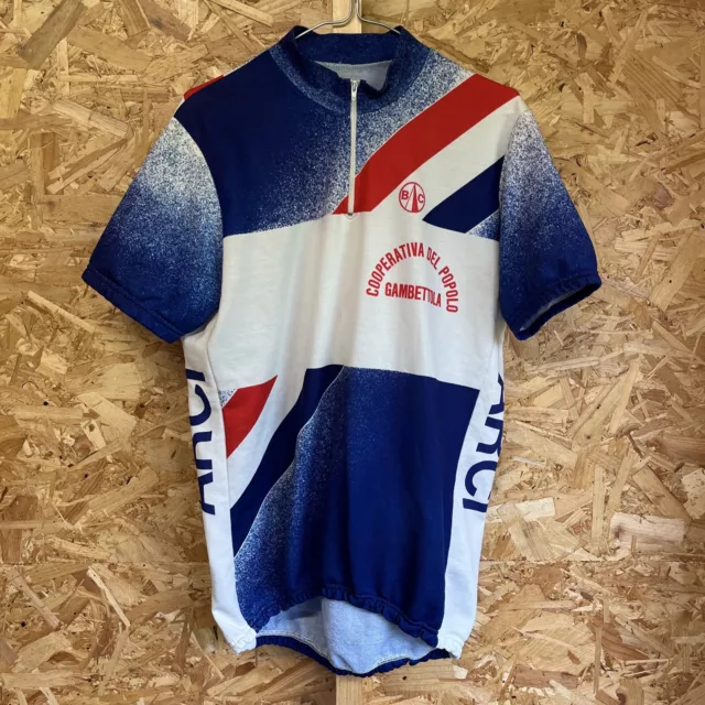 Vintage Radtrikot Größe XL/XXL Del Popolo BC 90er.