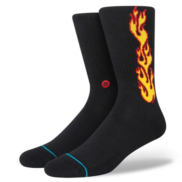 NEW! Chippa Wilson X Stance Flammed Crew Socks Men Size 9-13